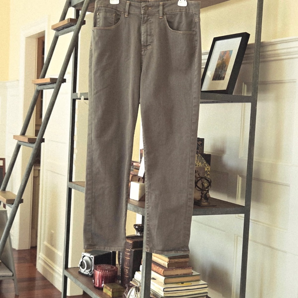 FIDELITY DENIM Cher Crop High Rise Slim Straight jeans size 31